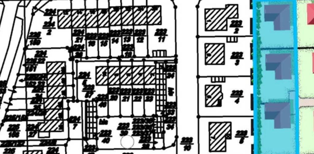 Bautyp 1 (WA1): Bungalows und niedrige Häuser Die Grundstücke im Teilbaugebiet WA1 grenzen