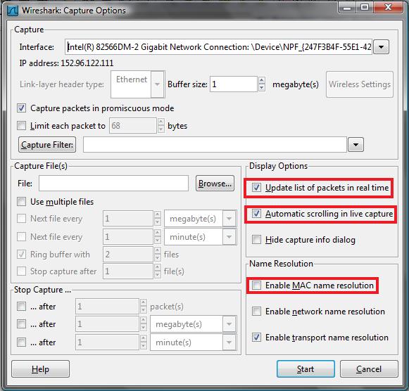 Übung 3 - Musterlösung 2 Bild 1: Wireshark Grundkonfiguration Ethernet_II verwendet ein so genanntes Typen-Feld. Welchen Zweck erfüllt dieses Feld, wenn Sie ans OSI-Modell denken?