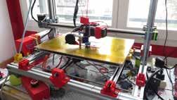 Druckertechnik Print technology Die Wärmeübertragung von 3D-Druckern mit großem Heizbett sollte erhöht werden.
