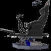Simulationstechnik Simulation technology Universal Simulator with VR and a 3DoF Motion Platform Oculus Rift HTC Vive Seat with vibration machine Universal cockpit with mounting points for control