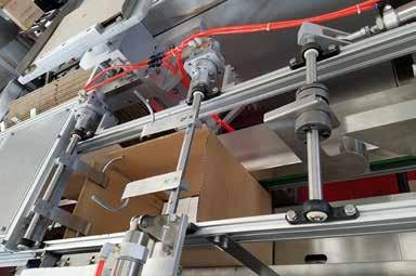 Packaging machine for blister cartons in the pharmaceutical industry: It was crucial to fulfil the hygienic prerequisites of this sector of the industry.