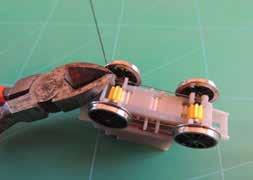Modellbau Model making Eine technische Spielzeugkollektion, die einfach und schnell ohne Spezialwerkzeug montiert wird. Beispiel: Crampton Lokomotive bei HO 1 / 87 Maßstab.
