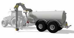 Tankwagen Tanker Bei einem Wassertankwagen musste die hydraulische Deichselaufhängung optimiert werden die Hebevorrichtung für die Montage