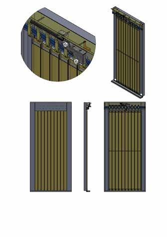Türsystem Door system drylin W PORTA FECHADA DETAIL B SCALE 1 : 5 B Verbessert werde musste ein automatischer Türantrieb für Aufzüge: Bauliche Gegebenheiten erlauben oft den Einsatz von