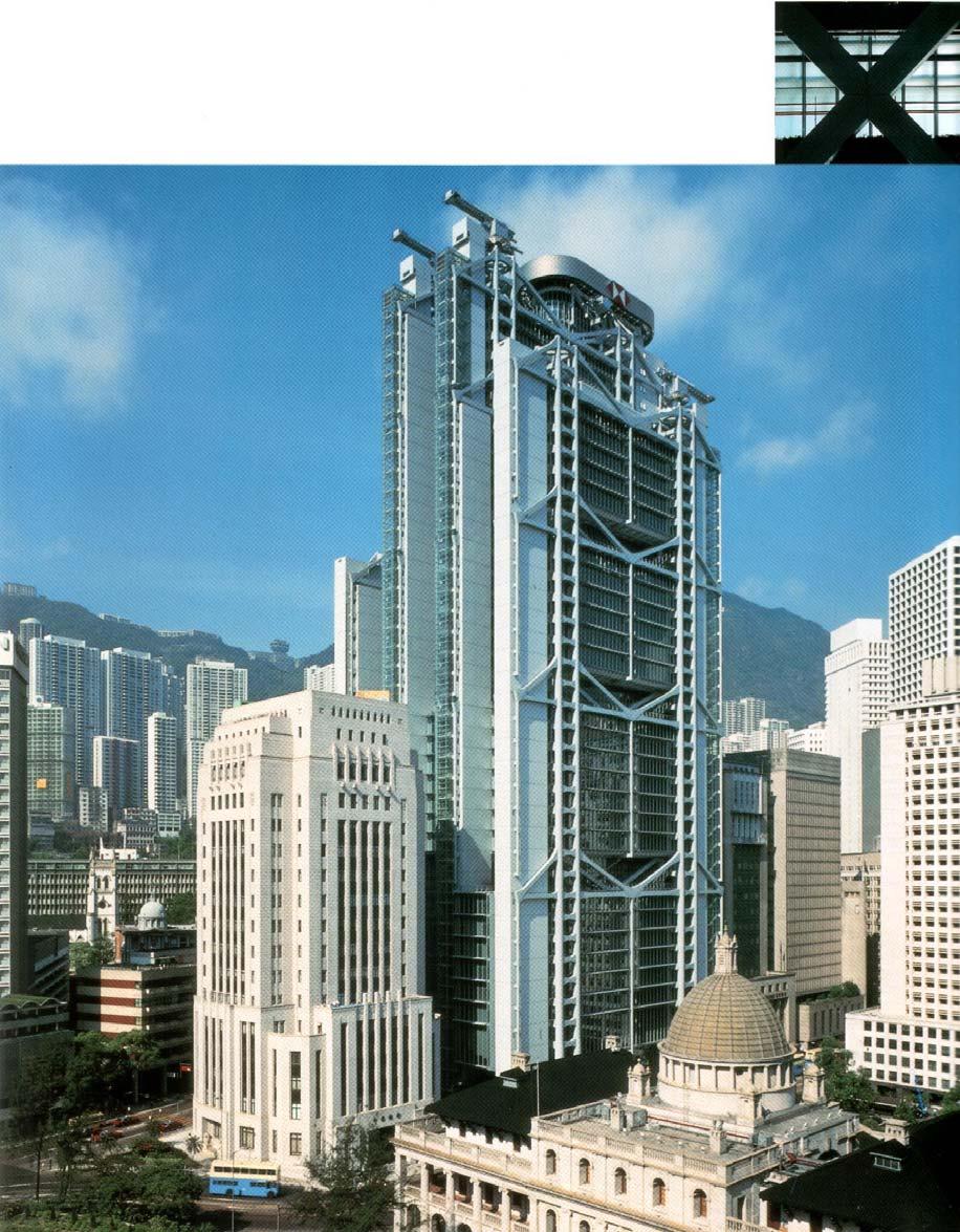 Seite 10 Hongkong & Shanghai Bank - Hongkong Baujahr 1979 bis 1986, 180 m, 47