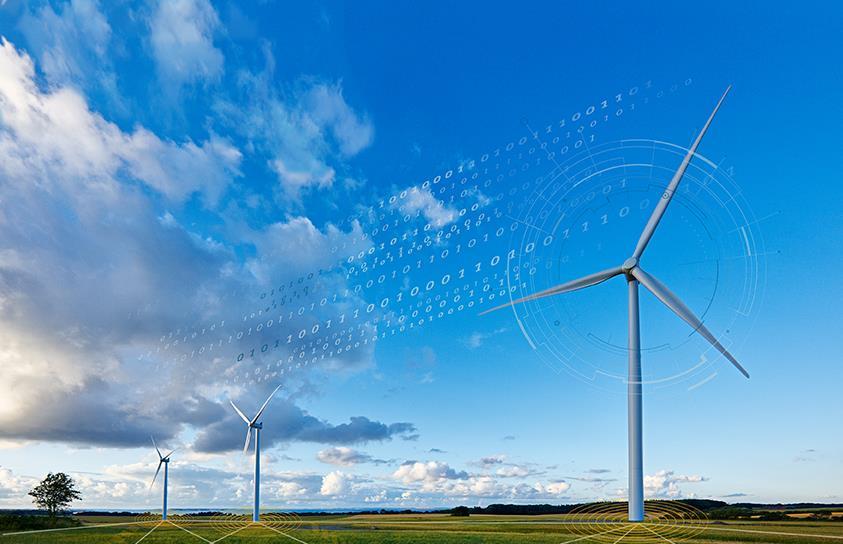 Mehrwert für Kunden schaffen künstliche Intelligenz führt zu erhöhter Energieerzeugung Lösung 350 MW Windpark im US-Bundesstaat Washington mit 140 Turbinen wird