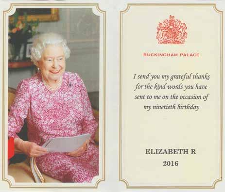 Prinz Alexander, ein Dankesschreiben von Königin Elizabeth und eines von König Carl Gustaf.