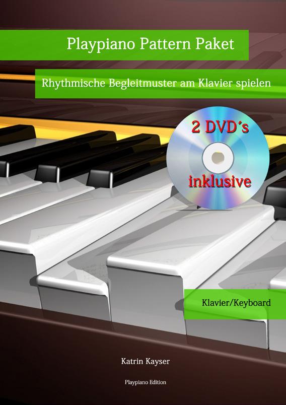 Neuerscheinungen 2013 Playpiano Pattern Paket Rhythmische Begleitmuster am Klavier spielen Titel: Untertitel: Autorin: Einbandart: Seiten: Playpiano Pattern Paket Rhythmische Begleitmuster am Klavier