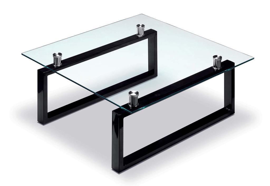 Glass coffee table Table basse en verre Mesa de centro de cristal Mesa de café de cristal Couchtisch aus Glas 800mm 800mm 350mm LEGS