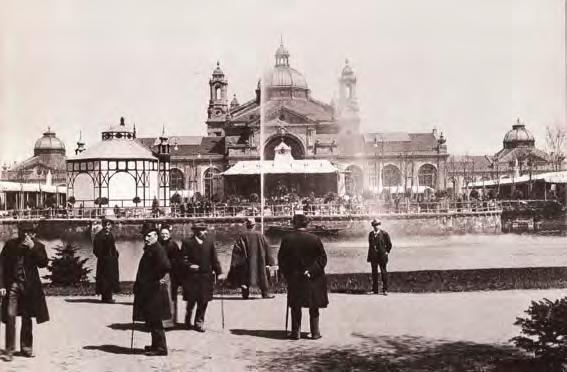 16 Der Ausstellungspalast in Dresden, um 1900.