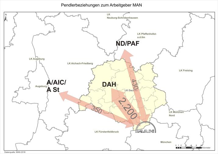 Grundlagenermittlung Gesamtverkehrskonzept Landkreis Dachau Seite 32 3.