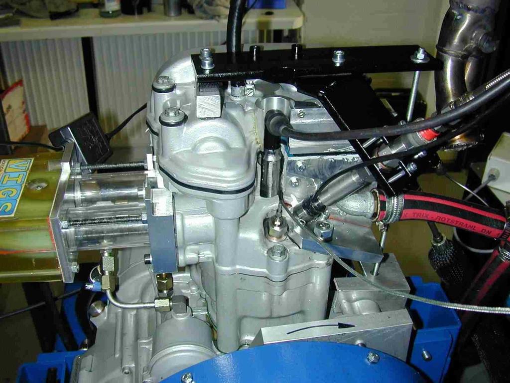 Bild 1.16: BPI-Motor auf dem Prüfstand 1.2.