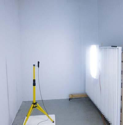 3. Erste Messungen im TEC-Labor: Erste eigene Messungen an 150 cm LED-Röhren wurden inzwischen im Labor des TEC-Instituts durchgeführt.
