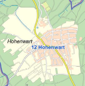 Hohenwart Hohenwart liegt 500m über N.N. und gehört damit auch zu den Höhenstadtteilen von. Das Dorf befindet sich am südlichen Rand von.