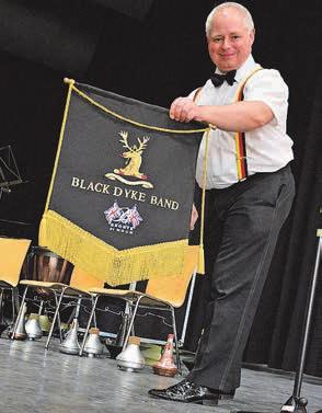 Vergangenes Wochenende gastierte die Black Dyke Band im Fürstenlandsaal vor über 600 Zuschauern.