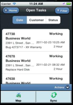 Mobile Application Strategy for EBS ipad access