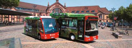 Elektromobilität bewegt längst viele Elektrobusse im öffentlichen Nahverkehr Insbesondere Kommunen zeigen sich bundesweit als Vorreiter der Verkehrswende: Kommunen unterstützen beim