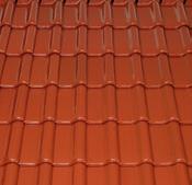 Oberfläche des Dachziegels Glätte und Farbe zu geben bzw.
