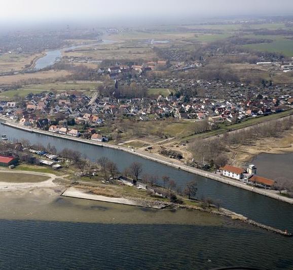 Überflutung in Greifswald-Wieck