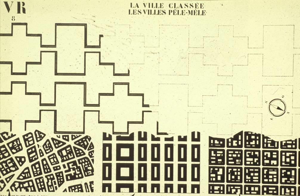 Le Corbusier: Stadtstruktur von Paris, New
