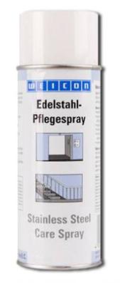 Edelstahl-Pflegespray Weicon Edelstahl-Pflegespray wurde speziell für Reinigung, Pflege und Schutz von matten und polierten Edelstahlflächen im Innen- und Außenbereich entwickelt.