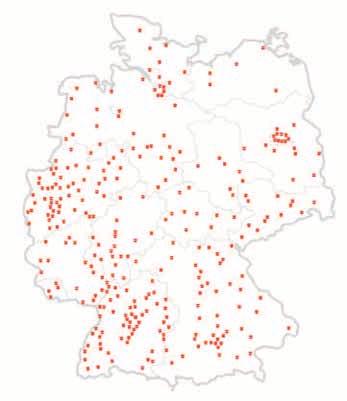 300 Niederlassungen in Deutschland. Über 5.