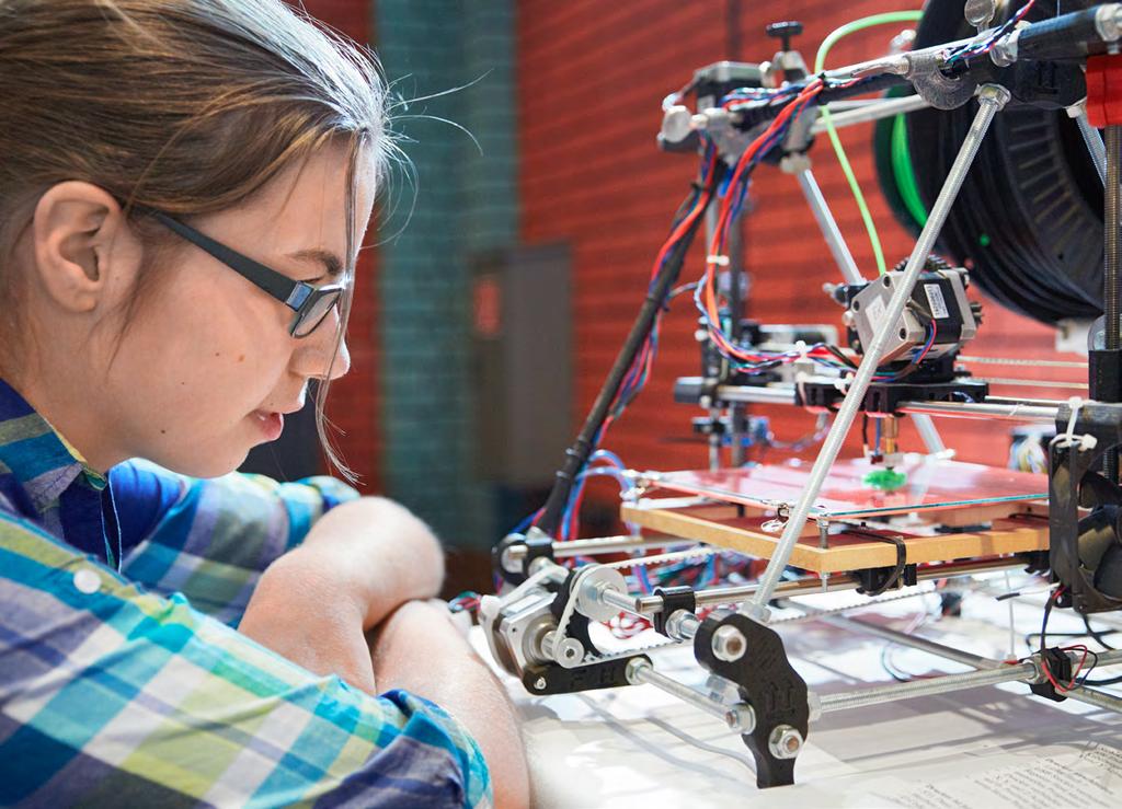 FASZINATION TECHNIK Der selbst gebaute 3D-Drucker der Elisabethenschüler