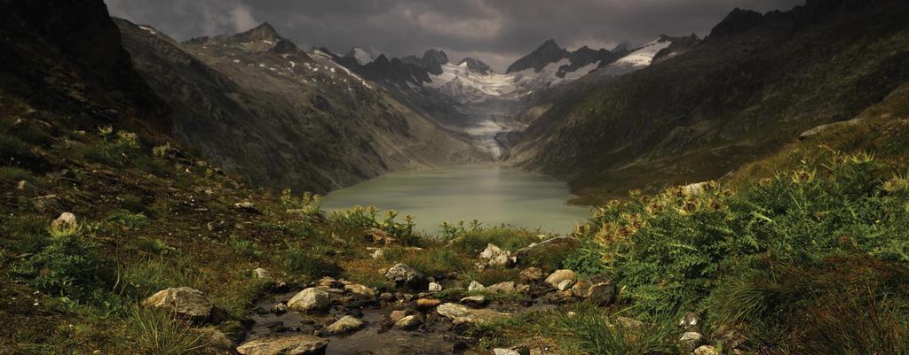 Berghaus Oberaar Alpinhütte Bäregg Auf 2500 Metern über Meer scheint die Sonne (fast) immer.