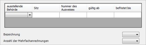 2.2.1 Angaben aus Schwerbehindertenausweis Die folgenden Daten entnehmen Sie dem Schwerbehindertenausweis des Mitarbeiters oder dem Bescheid des Versorgungsamtes.