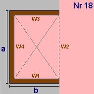 Geometrieausdruck KG Grundform Von KG bis EG a = 8,72 b = 9,40 lichte Raumhöhe = 2,50 + obere Decke: 0,30 => 2,80m BGF 81,97m² BRI 229,51m³ Wand W1 Wand W2 Wand W3 Wand W4 Decke Boden 9,42m² AW01
