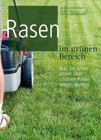 Buchempfehlung Das neue Rasenbuch von Christine Weidenweber: Was Sie schon immer über schönen Rasen wissen wollten. av Buch im Cadmos Verlag.