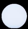 LED Object MAßE/DIMENSIONS (IN CM) Weißer Korpus, per Fernbedienung in 15 Farben beleuchtbar White