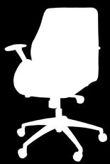 : 212621 Büro-Drehstuhl Pantera Sitz- und Rückenflächen sind ergonomisch geformt Für den mehrstündigen Einsatz im Büro Mittelhohe Rückenlehne, in Neigung verstellbar durch