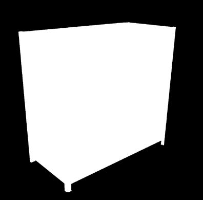 Board, weiß / Bar desk with board, white 149,00 133,00 Glasteil 20 cm