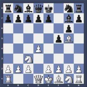 Hauptplan von Weiß besteht natürlich in der Vorbereitung des Manövers e2-e4. Andere Fortsetzungen für Weiß sind: I. 3.c3 Lg7 4.Sd2 4...Sf6 5.h4 d5 6.e3 Sbd7 7.Sgf3 c6 8.Lf4 Sg4 9.h5 e5 10.