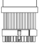 Mainboardanschluss 1 X 1 8-Pin 8(4+4)-pin ATX12V/EPS12V 1 X 1