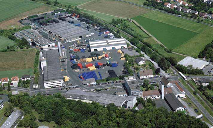 Hauptsitz und Produktionsstandort Oerlenbach Umweltgerechte und wirtschaftliche Rohrsysteme aus Kunststoff Tiefbau und Ingenieurbau Rohrsysteme für Abwasserkanäle und Niederschlagswasser Drän- und