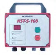 PE-HD Haustechnik - Schweissen Für die Verarbeitung von Haustechnik Elektroschweiß-Muffen: Elektroschweißgerät für Haustechnik Typ: HST-S-160 Dimension d 40 - d 160 mm zum Verschweißen von