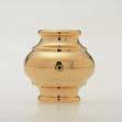 fixation pour matériel rond 12 et 14 mm Messing vergoldet Gold plated brass Laiton doré