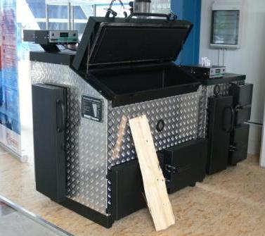 pellets (only dry wood) Thermal power: from approx 10 kw