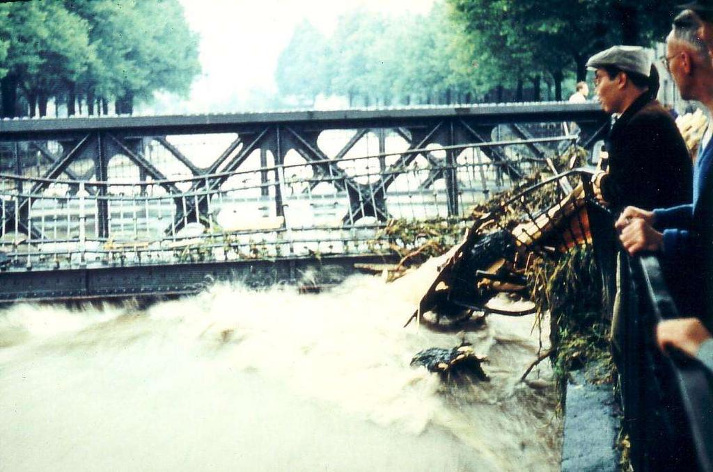 Weißeritzhochwasser Juli 1958 Auslöser war
