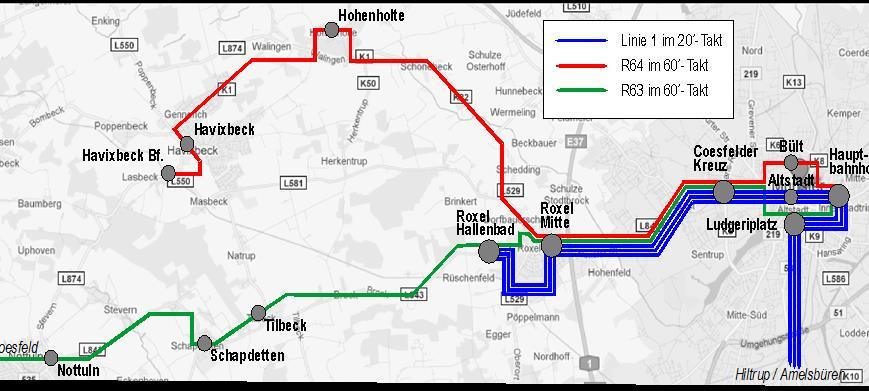 Mit der geplanten Rücknahme der Linie 2 bis zur Endhaltestelle Danziger Freiheit und der Anbindung des St.