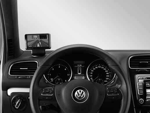 Kommunikation Seite Artikelbezeichnung Artikelnummer Preis Navigation 3 Volkswagen Original Integrationslösung Click & Ride, bestehend aus Volkswagen Original Integrations-Kit und Garmin nüvi