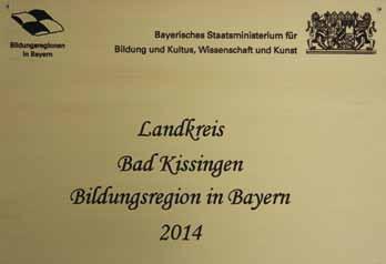 Einleitung Das vorliegende Bildungsblitzlicht wurde für den Landkreis Bad Kissingen im Rahmen des Projektes Bildung integriert entwickelt und soll in regelmäßigen Abständen als ein Instrument der