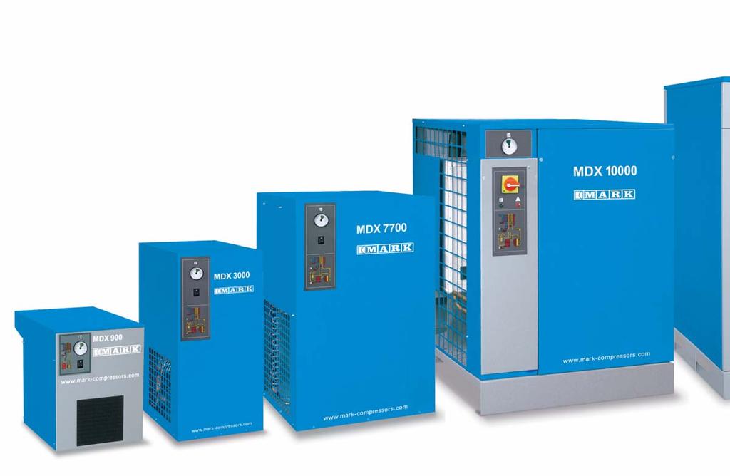 Qualität Installation Wartung MARK gehört zu den weltweit führenden Herstellern von Kältetrockner und ist der einzige Kompressorhersteller, der sämtliche Kältetrockner für sein Produktprogramm selbst