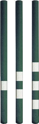 kunststoff DISTANCE MARKER GREEN, FROM RECYCLING PLASTIC Länge / length 8 cm 0960rec Streifen weiß / stripe white 00 m 0970rec Streifen weiß / stripes white 50