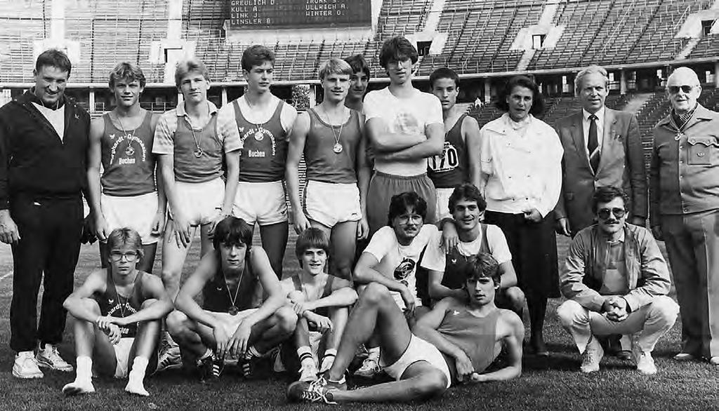 Leichtathletik 1980 schaffte es nach 1976 erstmals wieder eine Jungenmannschaft im WK III ins Berliner Bundesfinale.