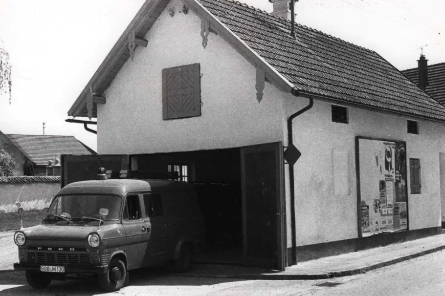 Feuerwehr-Gerätehaus bis 1978 bei