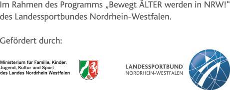 der Leitung eines Referenten vom Landessportbund NRW, zum Thema Bewegt älter werden im Sportverein.
