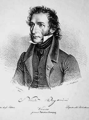 September 1814) [1] Neben seinem außergewöhnlichen technischen Können und seiner kreativen Kompositionsweise fesselte auch Paganinis Erscheinungsbild auf der Bühne.